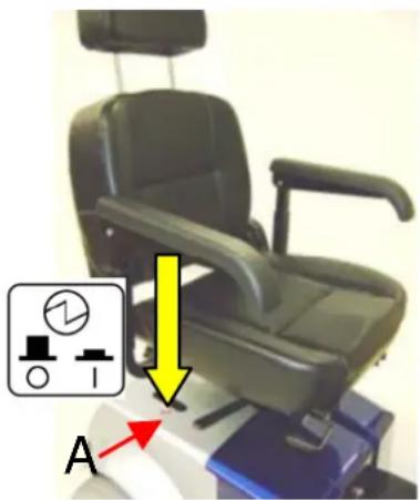 Handicare Fortress Calypso - Interrupteur automatique d'alimentation - 1