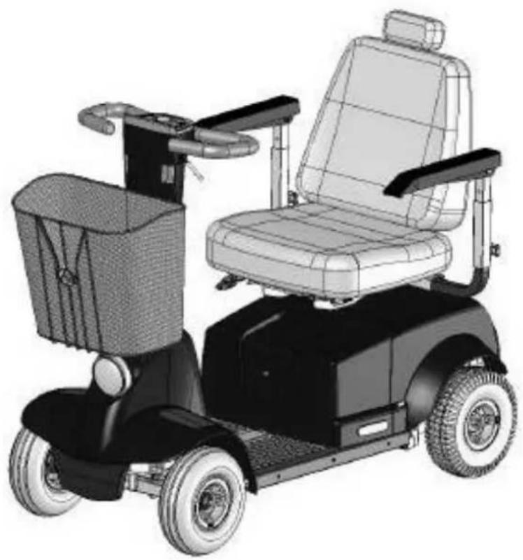 Handicare Fortress Calypso - Pièces importantes - 2