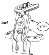 Mont Blanc AMC 5018 - FIX ROOF FOOT 5018 - 2