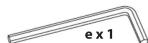 Mont Blanc AMC 5012 - MB RoofBars AMC KIT FIX ROOF FOOT 5012 - 6