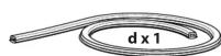 Mont Blanc AMC 5012 - MB RoofBars AMC KIT FIX ROOF FOOT 5012 - 5