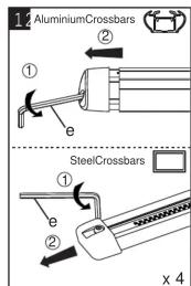 Mont Blanc AMC 5012 - MB RoofBars AMC KIT FIX ROOF FOOT 5012 - 12