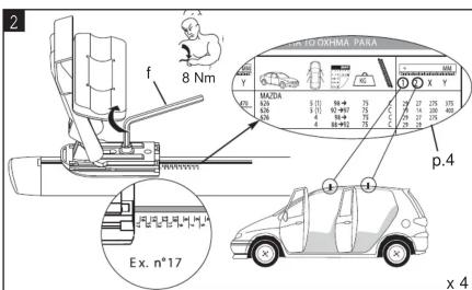 Mont Blanc AMC 5013 - MB RoofBars AMC KIT FIX ROOF FOOT 5013 - 11