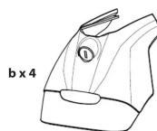 Mont Blanc AMC 5010 - MB RoofBars AMC KIT FIX ROOF FOOT 5010 - 3