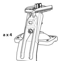 Mont Blanc AMC 5010 - MB RoofBars AMC KIT FIX ROOF FOOT 5010 - 2
