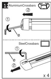 Mont Blanc AMC 5010 - MB RoofBars AMC KIT FIX ROOF FOOT 5010 - 11