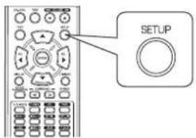 SHERWOOD RD5405 - Activez le menu de configuration. - 1