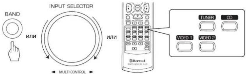 SHERWOOD RD5405 - Запись при помощи МАГНИТОФОНА - 1