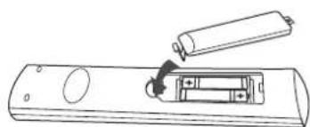 SHERWOOD RD5405 - BATTERIEN EINSETZEN - 2
