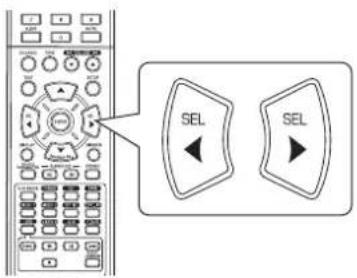 SHERWOOD RD5405 - When selecting the CROSSOVER - 2