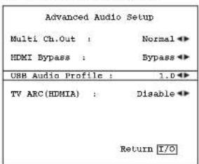 CAMBRIDGE AZUR 651R - Commutation entre le fonctionnement en USB Classe 1 et USB Classe 2 - 1
