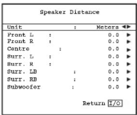 CAMBRIDGE AZUR 651R - Réglage manuel du délai des enceintes - 2