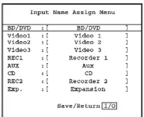 CAMBRIDGE AZUR 651R - Nommage des sources - 2