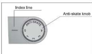 VIETA VHTT500SL - Anti-Skating Adjustment - 1