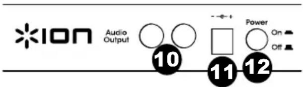 ION Live LP - \section*{Caracteristiques} - 2