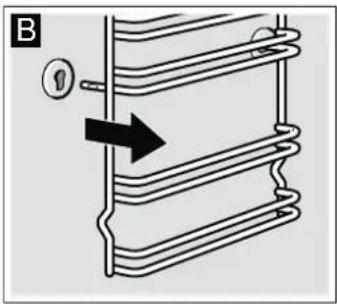 VIVA VVH33F3151 - Release the guides or rails - 2