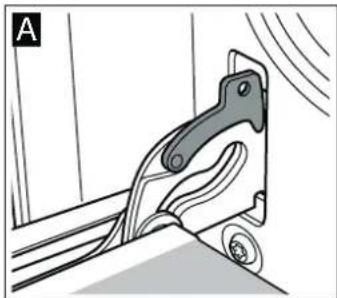 VIVA VVH33F3151 - Unhooking and hanging the oven door - 1