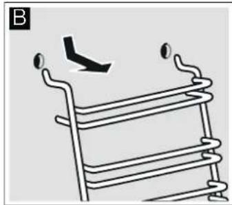 VIVA VVH32A3150 - Unhooking the rails - 2