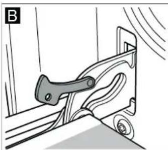 VIVA VVH32A3150 - Detaching and attaching the oven door - 2