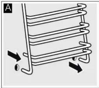 VIVA VVH22C4150 - Unhooking the rails - 1