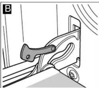 VIVA VVH22C4150 - Detaching and attaching the oven door - 2