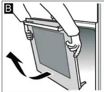 VIVA VVH22F3150 - Detaching the door - 2