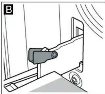 VIVA VVH22F3150 - Décrocher et accrocher la porte du four - 2