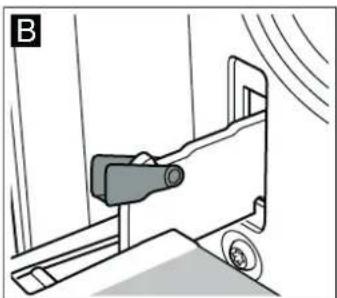 VIVA VVH22F3150 - Detaching and attaching the oven door - 2