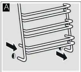 VIVA VVH22A3150 - Unhooking the rails - 1