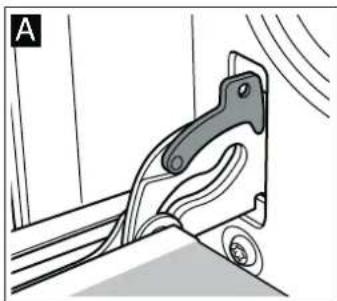 VIVA VVH22A3150 - Detaching and attaching the oven door - 1