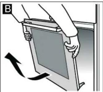 VIVA VVH22A3150 - Detaching the door - 2