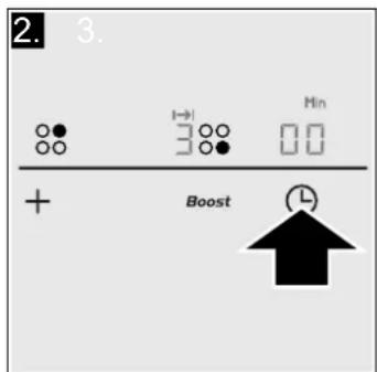 VIVA VVK28I55C0 - Régler le temps de cuisson. - 1