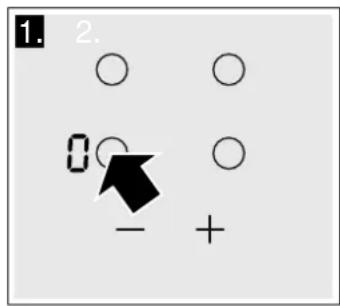 VIVA VVK26R35E0 - Régler la position de chauffe - 1