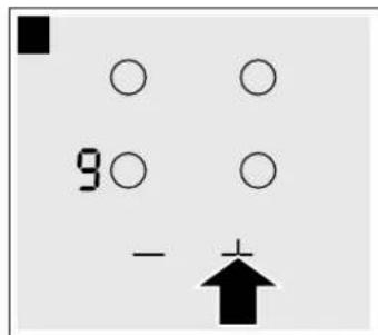 VIVA VVK26R35E0 - Setting the heat setting - 2