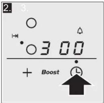 VIVA VVK26I32C0 - Programmer le temps de cuisson. - 1