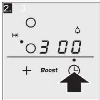 VIVA VVK26I32C0 - Programming the cooking time. - 1
