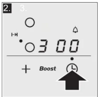 VIVA VVK26I13C0 - Programming the cooking time. - 1
