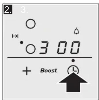 VIVA VVK26I12C0 - Programmer le temps de cuisson. - 1