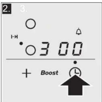 VIVA VVK26I15C0 - Programming the cooking time. - 1