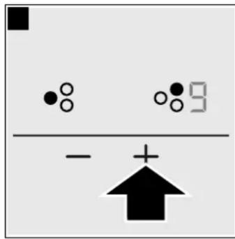 VIVA VVK26I52C0 - Selectionner un foyer et une position de chauffe - 2