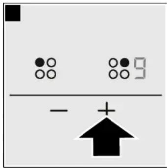 VIVA VVK26I55C0 - Selecting a hotplate and heat setting - 2