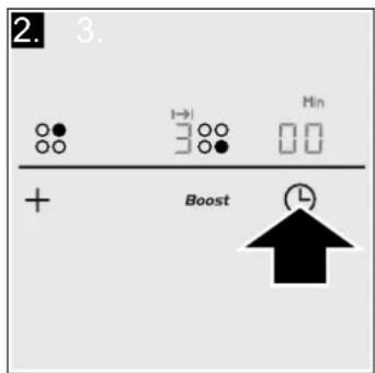 VIVA VVK26I55C0 - Die Garzeit einstellen. - 1
