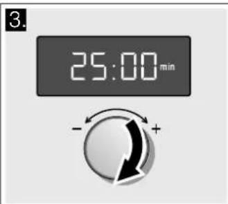 VIVA VVM16O3252 - Exampie : 360 W, 25 minutes - 2