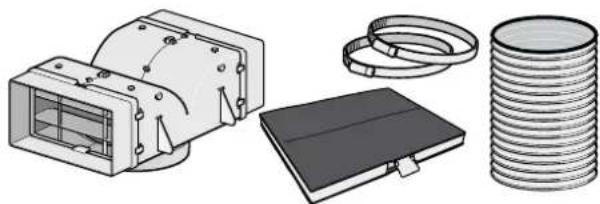 VIVA VVA96E652 - Accessories for circulating-air mode - 3