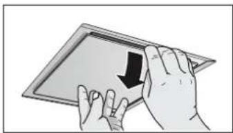 VIVA VVA96E652 - Removing metal mesh grease filter - 3
