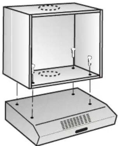 VIVA VVA62U150 - Fixation sous un placard en appui mural - 1