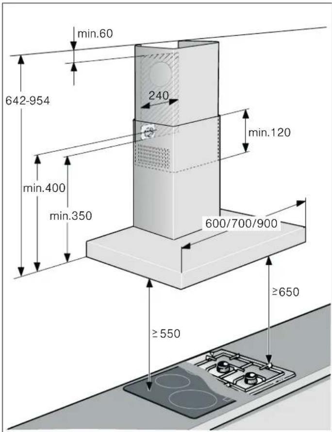 VIVA VVA62E450 - INSTALLATION INSTRUCTIONS - 1