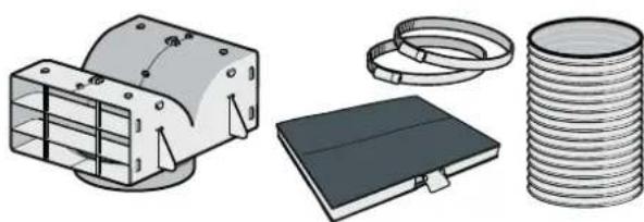 VIVA VVA62E450 - Accessories for circulating-air mode - 1