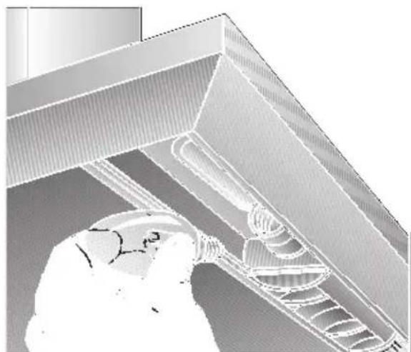 VIVA VVA62E250 - Replacing the light bulbs - 2