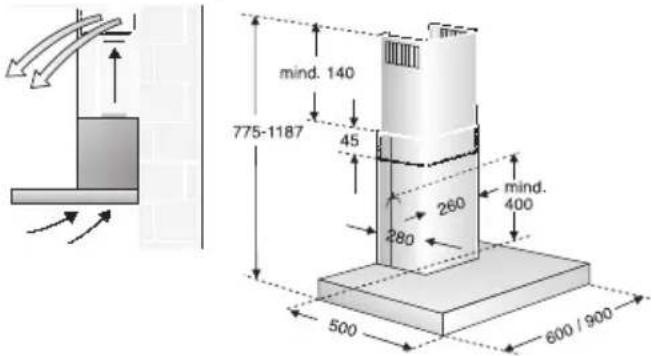 VIVA VVA62E250 - Circulating-air mode - 1
